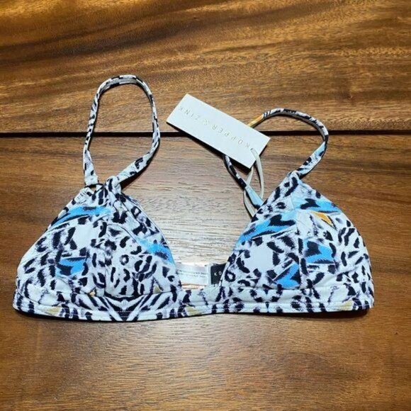 NWT Kopper & Zink Tios Out of Africa Bikini Top XS - Picture 4 of 5